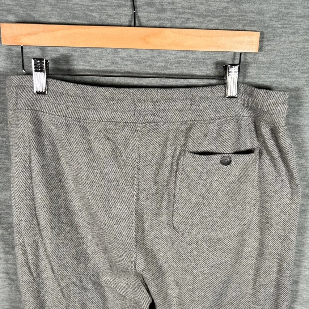 Faherty Legend Sweatpants Men XL Gray Joggers Cotton Blend Twill Drawstring Soft